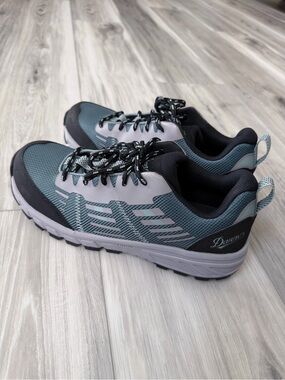 Danner Run Time 3 EH Comp Toe Work Shoes Women’s 8.5 Teal Gray Excellent